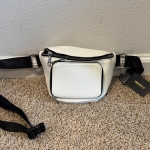 Forever 21 White Belt Bag